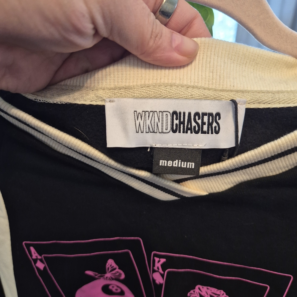 Chaser Black and Pink Graphic Tee - Picture 6 of 8